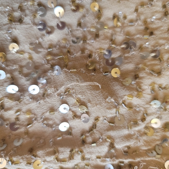 Aidan Mattox Cutout Beaded Silk Dress, 14, Used - Picture 11 of 15